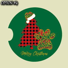 Load image into Gallery viewer, Christmas car decal bumper, Funny dog car decal, Merry Christmas Stickers, Holiday car decor, Dog bumper sticker, Dog window sticker