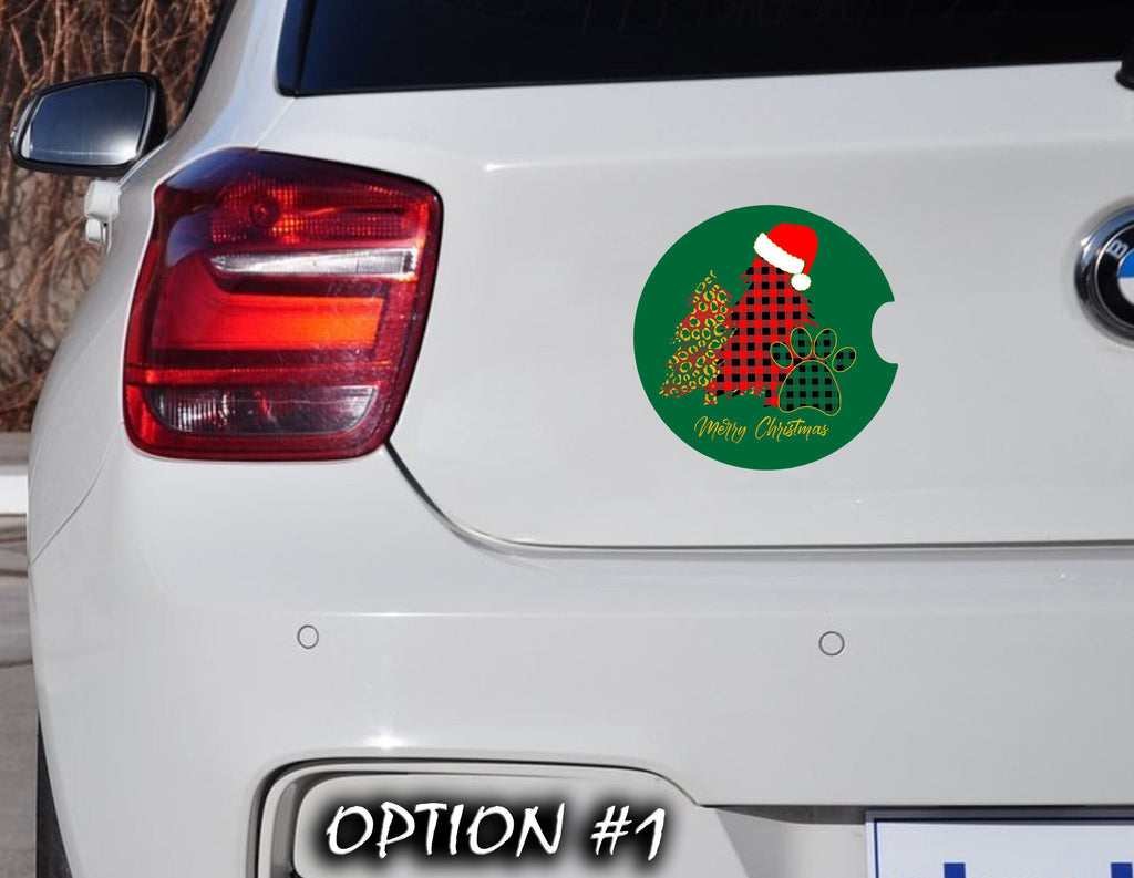 Holiday car decor, Christmas car decal bumper, Funny dog car decal, Merry Christmas Stickers, Dog bumper sticker, Dog window sticker