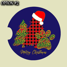 Load image into Gallery viewer, Holiday car decor, Christmas car decal bumper, Funny dog car decal, Merry Christmas Stickers, Dog bumper sticker, Dog window sticker