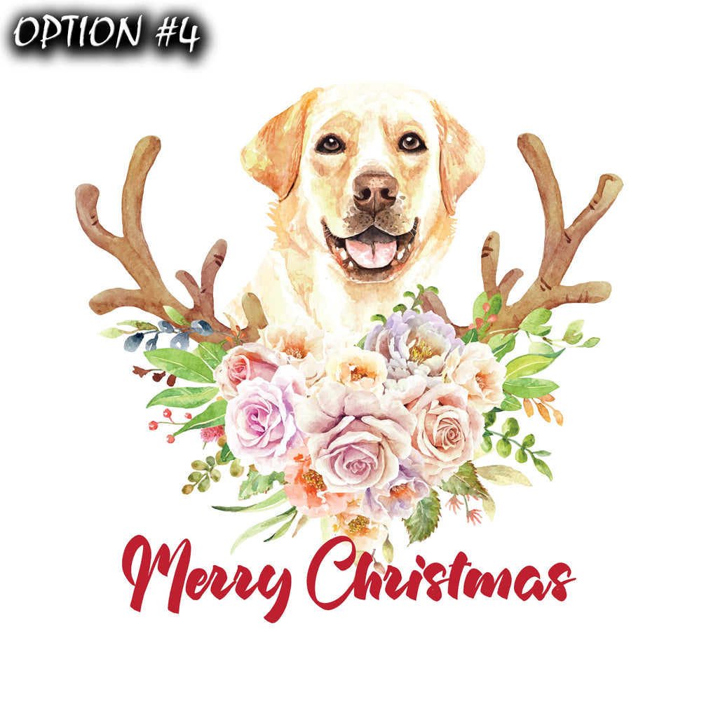 Christmas Santa Claus Vinyl Decal, Funny dog car decal, Holiday car decor, Merry Christmas Stickers, Dog bumper sticker, Dog window sticker