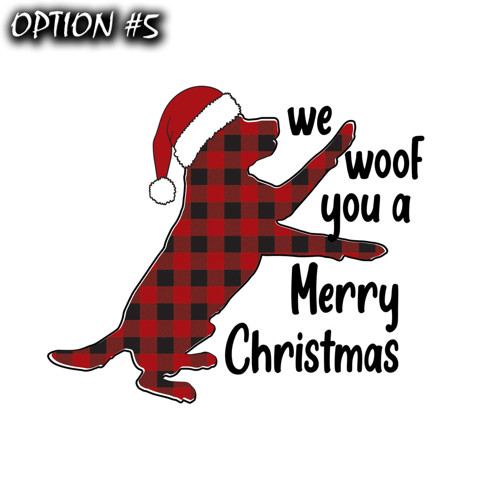 Funny dog car decal, Holiday car decor, Christmas Vinyl Decal, Merry Christmas Stickers, Dog bumper sticker, Dog window sticker