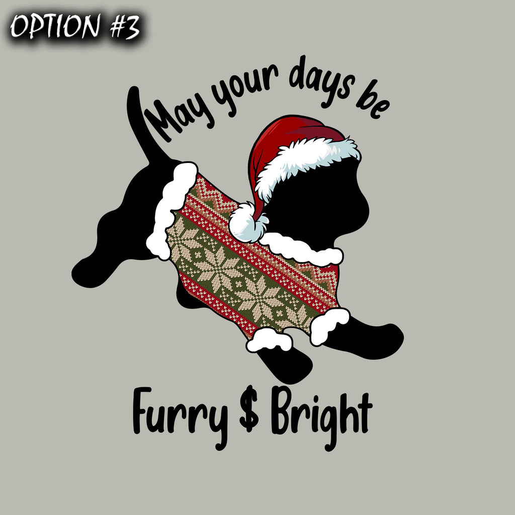 Holiday car decor, Christmas car decal bumper, Funny dog car decal, Merry Christmas Stickers, Dog bumper sticker, Dog window sticker