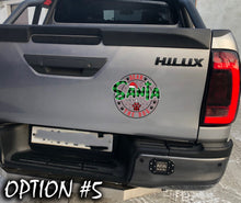 Load image into Gallery viewer, Funny dog car decal, Holiday car decor, Christmas car decal bumper, Merry Christmas Stickers, Dog bumper sticker, Dog window sticker