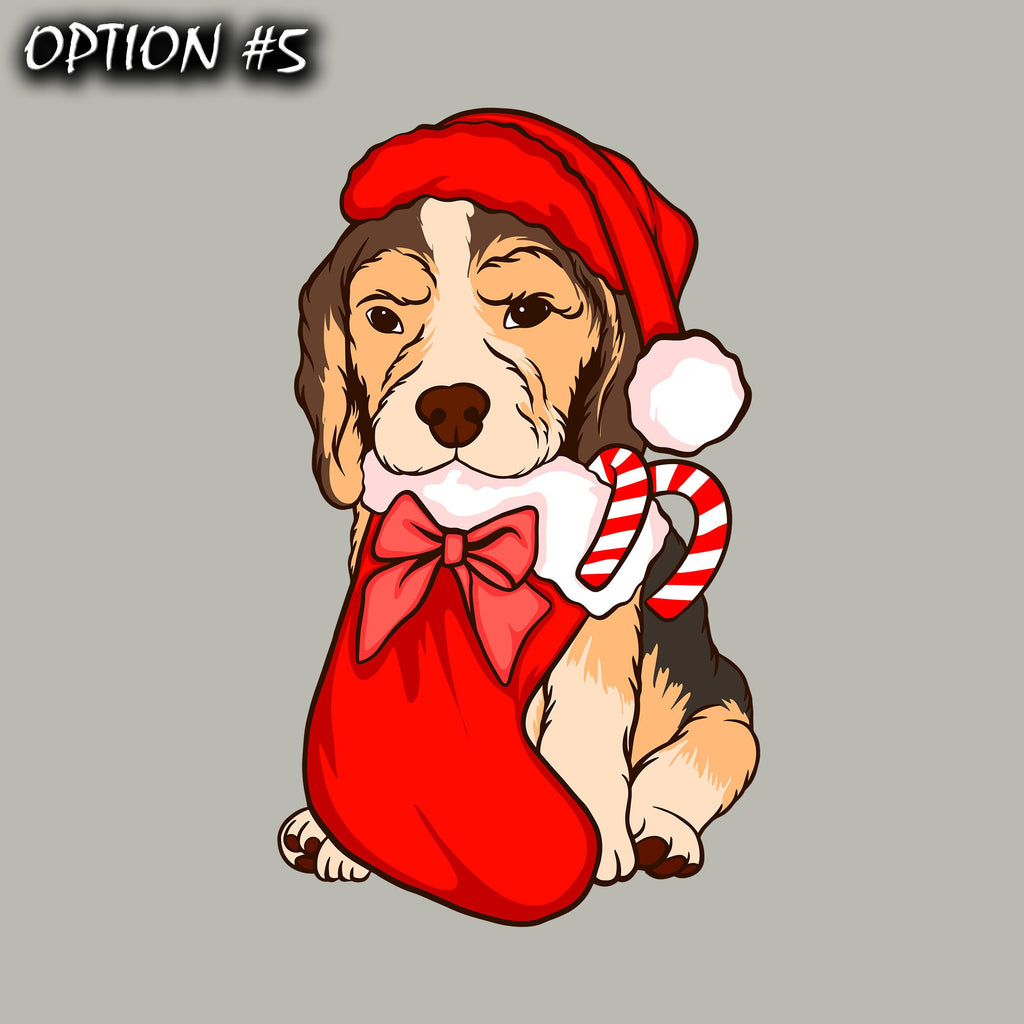 Funny dog car decal, Holiday car decor, Christmas car decal bumper, Merry Christmas Stickers, Dog bumper sticker, Dog window sticker