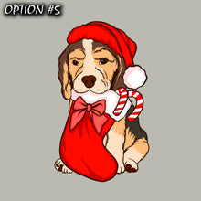Load image into Gallery viewer, Funny dog car decal, Holiday car decor, Christmas car decal bumper, Merry Christmas Stickers, Dog bumper sticker, Dog window sticker