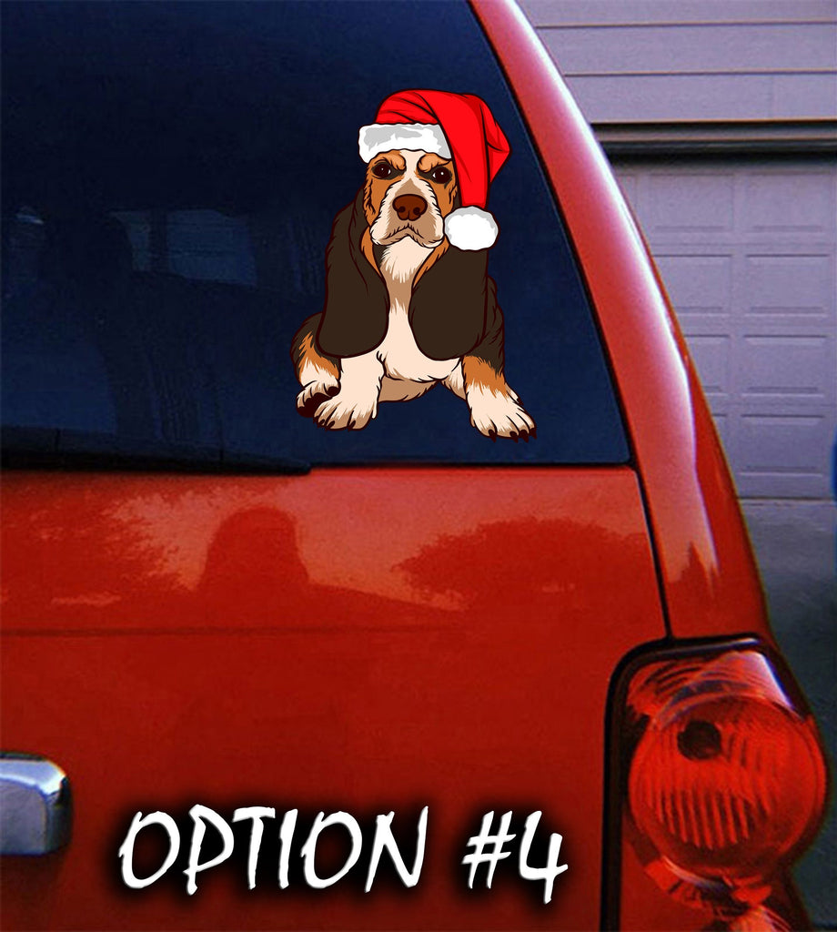 Christmas Vinyl Decal, Merry Christmas Decal, Christmas, Merry Christmas, Dog window sticker, Merry Christmas Stickers, Dog bumper sticker