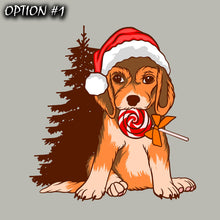Load image into Gallery viewer, Dog bumper sticker, Christmas Vinyl Decal, Dog window sticker, Merry Christmas Stickers, Merry Christmas Decal, Christmas, Merry Christmas