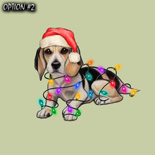 Load image into Gallery viewer, Merry Christmas Stickers, Merry Christmas Decal, Dog bumper sticker, Christmas Vinyl Decal, Dog window sticker, Christmas, Merry Christmas