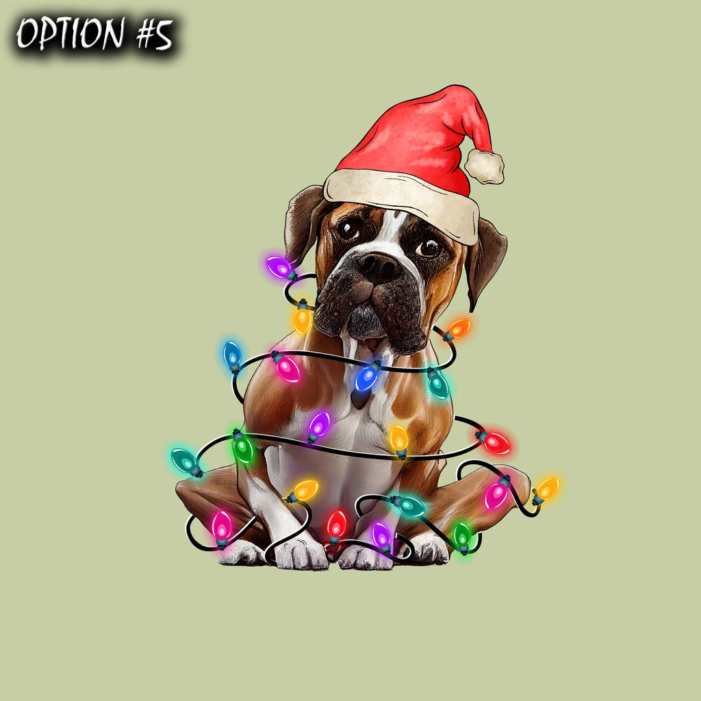 Merry Christmas Stickers, Merry Christmas Decal, Dog bumper sticker, Christmas Vinyl Decal, Dog window sticker, Christmas, Merry Christmas