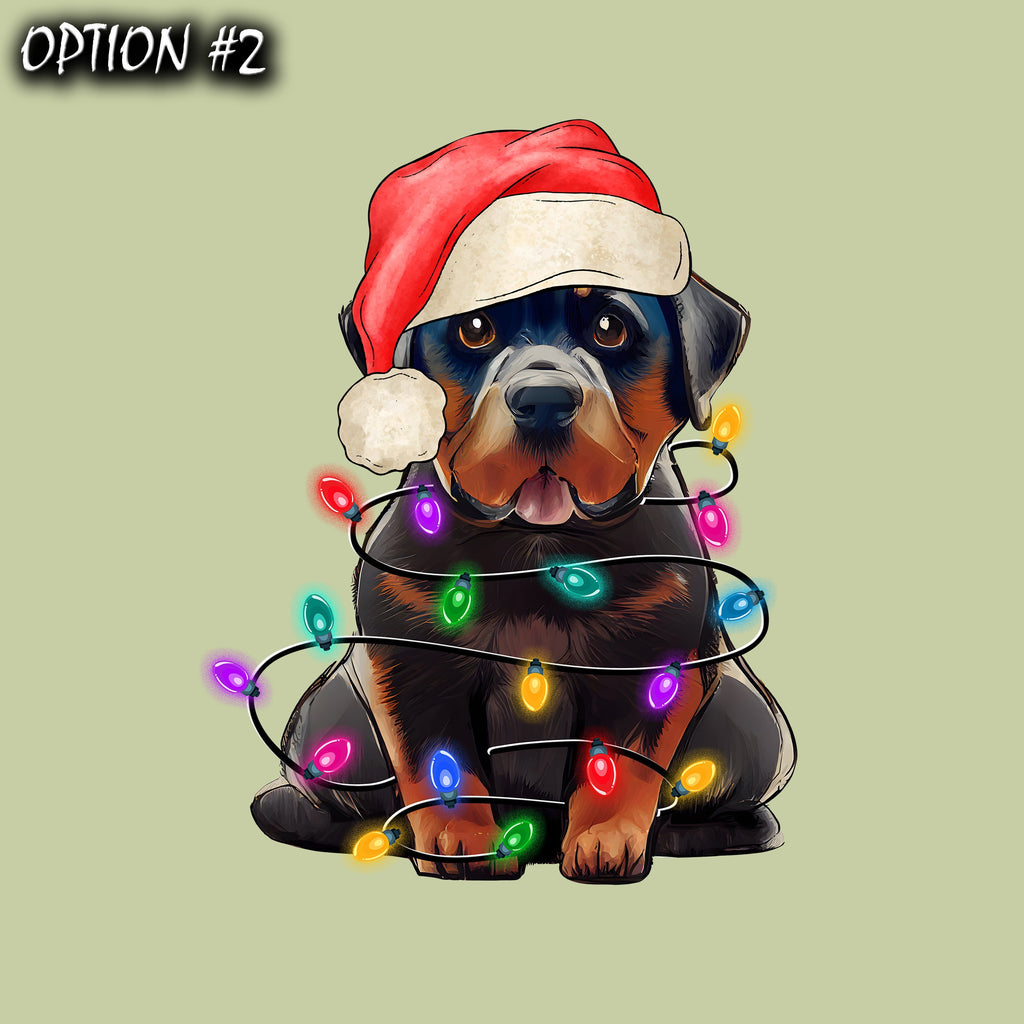 Holiday Decal, Merry And Bright Sticker, Christmas Sticker, Christmas Label, Dog bumper sticker, Christmas Vinyl Decal, Dog window sticker