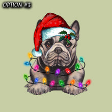 Load image into Gallery viewer, Santa Claus Vinyl Decal, Dog window sticker, Merry Christmas Stickers, Dog bumper sticker, Funny dog car decal, Holiday car decor