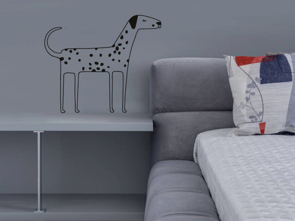 Dalmatian Wall Sticker Vinyl in Grooming Salon Sticker for Dalmatian Moms Sticker for Dog Fans Sticker Cute Wall Sticker for Room Decor