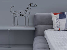 Load image into Gallery viewer, Dalmatian Wall Sticker Vinyl in Grooming Salon Sticker for Dalmatian Moms Sticker for Dog Fans Sticker Cute Wall Sticker for Room Decor