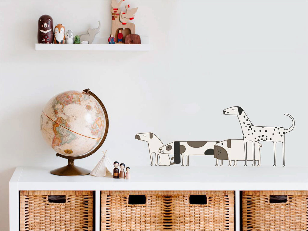 Gift Beagle Sticker Wall Decal Dog Fan Decor Sticker for Grooming Salon Wall Poster Dog in The Room Sticker for Mom Dog Decor Ideas Art