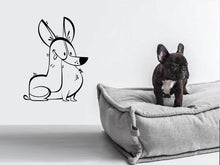 Load image into Gallery viewer, Corgi Dog Stickers Vinyl Decal Wall Decor Pet Stickers Dog Owner Gift Dog Grooming Vet Tech Week Office Wall Decal Kids Wall Decal Mural Art
