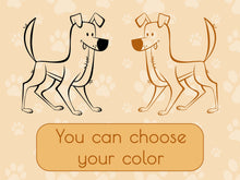 Load image into Gallery viewer, Pet Stickers Dog Owner Gift Akita Inu Dog Stickers Vinyl Decal Wall Decor Dog Grooming Vet Tech Week Office Wall Decal Kids Wall Decal Mural