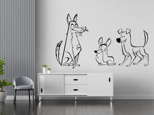 Load image into Gallery viewer, Window Dog Stickers Vinyl Decal Wall Decor Dog Grooming Vet Tech Week Office Wall Decal Kids Wall Decal Mural Pet Stickers Dog Owner Gift