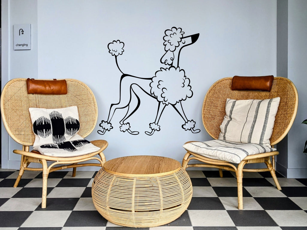 Dog Stickers Vinyl Decal Wall Decor Pet Stickers Dog Owner Gift Dog Grooming Vet Tech Week Office Wall Decal Kids Wall Decal Wall Mural Art