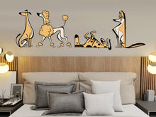 Load image into Gallery viewer, Nursery Wall Decals Kids Wall Decal for Kids for Kids Dog Stickers Pet Stickers Funny Stickers Personalized Dog Wall Decor Sticker Playroom