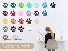 Load image into Gallery viewer, Window Dog Stickers Vinyl Decal Wall Decor Dog Grooming Vet Tech Week Office Wall Decal Kids Wall Decal Mural Pet Stickers Dog Owner Gift