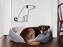 Load image into Gallery viewer, Dog Wall Art Sticker for Dog Fans Cute Sticker Wall Dog for Grooming Salon Sticker Dog Art Sticker Vinyl for Dog Mom Room Office Decor Idea