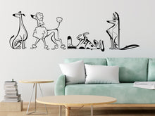 Load image into Gallery viewer, Window Dog Stickers Vinyl Decal Wall Decor Dog Grooming Vet Tech Week Office Wall Decal Kids Wall Decal Mural Pet Stickers Dog Owner Gift