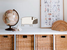 Load image into Gallery viewer, Pug Fan Sticker Wall Decal Cute Pug Vinyl Sticker Pug for Mom Dog Wall Decor Pug Sticker for Grooming Sticker Puppies Nursery Decor Art