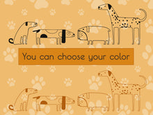 Load image into Gallery viewer, Sticker Grooming Salon Decor Wall Dog Cute Sticker Dalmatian for Fan Gift Beagle Sticker Vinyl Poster Pug for Furniture Decor Room Ideas
