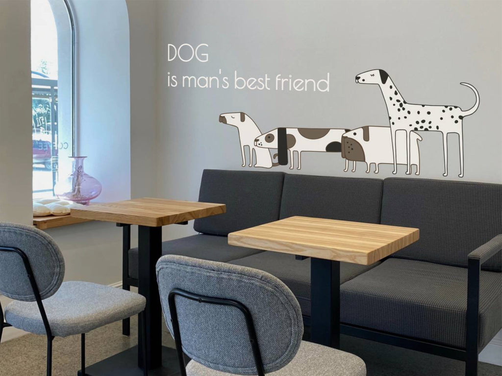 Gift Beagle Sticker Wall Decal Dog Fan Decor Sticker for Grooming Salon Wall Poster Dog in The Room Sticker for Mom Dog Decor Ideas Art
