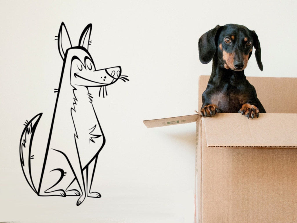 Dog Stickers Vinyl Decal Wall Decor Pet Stickers Dog Owner Gift Dog Grooming Vet Tech Week Office Wall Decal Kids Wall Decal Wall Mural Art