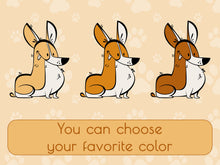 Load image into Gallery viewer, Puppy Sticker Wall Decal Dog Sticker Corgi Wall Decal Minimalist Wall Art Animal Dog Mom Wall Decor Sticker Vet Office Decor Vet Tech Gift