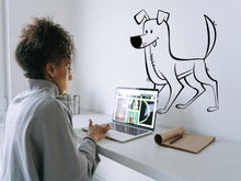 Load image into Gallery viewer, Pet Stickers Dog Owner Gift Akita Inu Dog Stickers Vinyl Decal Wall Decor Dog Grooming Vet Tech Week Office Wall Decal Kids Wall Decal Mural