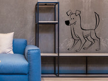 Load image into Gallery viewer, Pet Stickers Dog Owner Gift Akita Inu Dog Stickers Vinyl Decal Wall Decor Dog Grooming Vet Tech Week Office Wall Decal Kids Wall Decal Mural