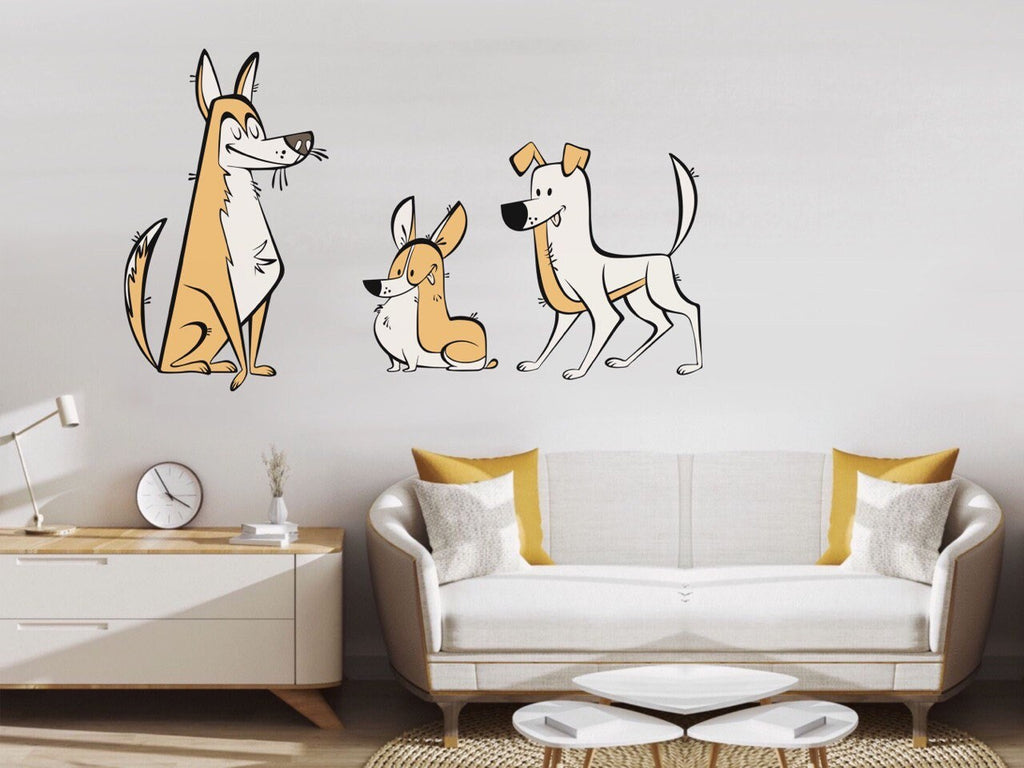 Nursery Wall Decals Kids Wall Decal for Kids for Kids Dog Stickers Pet Stickers Funny Stickers Personalized Dog Wall Decor Sticker Playroom
