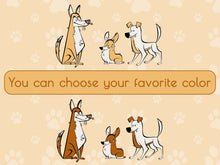 Load image into Gallery viewer, Nursery Wall Decals Kids Wall Decal for Kids for Kids Dog Stickers Pet Stickers Funny Stickers Personalized Dog Wall Decor Sticker Playroom