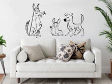 Load image into Gallery viewer, Window Dog Stickers Vinyl Decal Wall Decor Dog Grooming Vet Tech Week Office Wall Decal Kids Wall Decal Mural Pet Stickers Dog Owner Gift