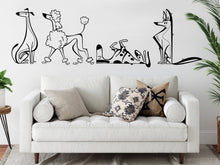 Load image into Gallery viewer, Window Dog Stickers Vinyl Decal Wall Decor Dog Grooming Vet Tech Week Office Wall Decal Kids Wall Decal Mural Pet Stickers Dog Owner Gift