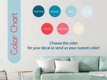 Load image into Gallery viewer, Flower Stickers Window Decals Car Decals for Women Mirror Decal Flower Vinyl Decal Nursery Wall Decals Modern Wall Decor Minimal Wall Decal
