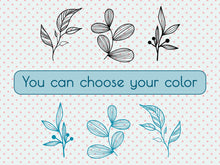 Load image into Gallery viewer, Flower Stickers Window Decals Flower Car Decals for Women Modern Wall Decor Minimal Wall Decal Furniture Stickers Office Minimalist Wall Art