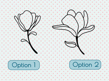 Load image into Gallery viewer, Flower Stickers Window Decals Flower Car Decals for Women Modern Wall Decor Minimal Wall Decal Furniture Stickers Office Minimalist Wall Art