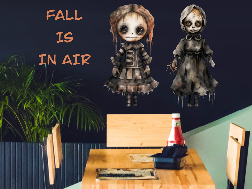 Creepy Crawlers Halloween Spooky Decal - Haunt Your Home with Spooktacular Decor