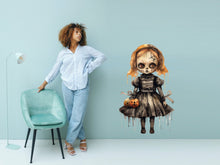 Load image into Gallery viewer, Eerie Elegance Halloween Spooky Decal - Add a Touch of Spookiness to Your Home Decor!