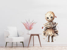 Load image into Gallery viewer, Gothic Halloween Decal - Scary Pumpkin Design for Spooky Season