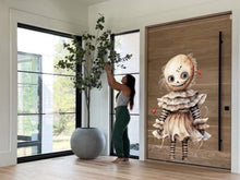 Load image into Gallery viewer, Gothic Halloween Decal - Scary Pumpkin Design for Spooky Season