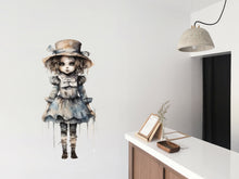 Load image into Gallery viewer, Halloween Gothic Decal - Eerie Skeleton Silhouette for Macabre Decor