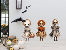 Load image into Gallery viewer, Spooky Horror Halloween Decal - Creepy Decor for your Haunted House