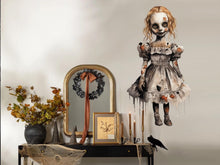 Load image into Gallery viewer, Spooky Horror Halloween Decal - Creepy Decor for your Haunted House