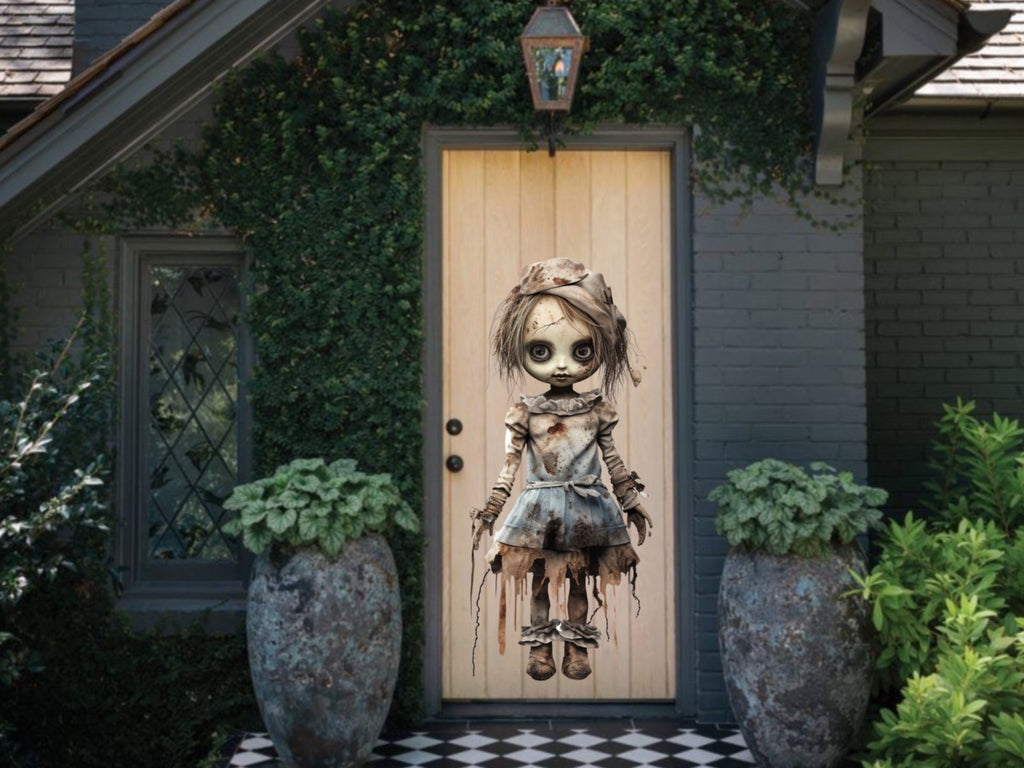 Spooktacular Halloween Party Decor: Creepy Scary Decal