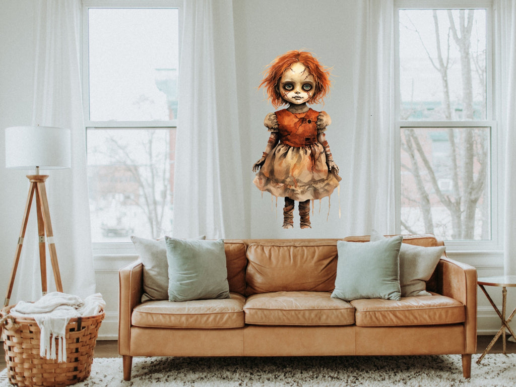 Get Spine-Chilling Decor for Your Halloween Party: Scary Decal Collection