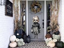 Load image into Gallery viewer, Halloween Spooky Creepy Gothic Scary Dolls Decor, Halloween Wall Decal, Halloween Party Decor, Halloween Mirror Decal, Spooky Decorations
